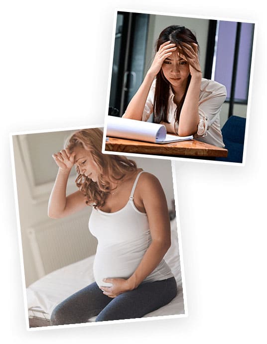 pregnancy, menopause or long-Term Stress